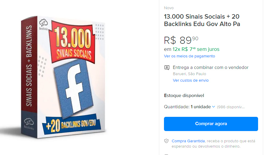 Sianis Sociais e Backlinks